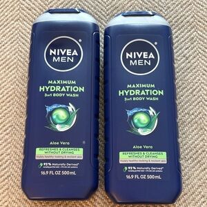 Nivea Men Maximum Hydration 3-in-1 Body Wash Bundle
